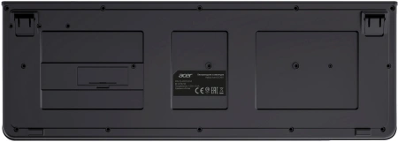 Клавиатура + мышь Acer OCC401 клав:черный мышь:черный USB беспроводная Multimedia (ZL.ACCCC.016)