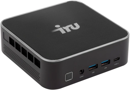 Неттоп IRU Tactio 525 Ryzen 9 6900HX (3.3) 32Gb SSD1Tb 680M Windows 11 Pro GbitEth WiFi BT 120W черный (2099147)