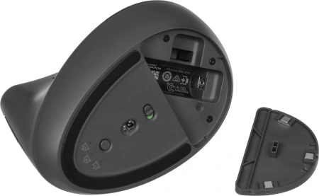 Мышь Logitech Lift графитовый оптическая 4000dpi silent беспров. BT/Radio USB для ноутбука 5but (910-006485)