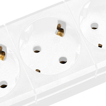 Сетевой фильтр Buro BU-SP3_USB_2A-W 3м (6 розеток) белый (коробка)