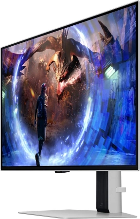 Монитор Samsung 27" Odyssey G6 S27DG600SIXCI черный OLED LED 1ms 16:9 HDMI матовая HAS Piv 250cd 178гр/178гр 2560x1440 360Hz FreeSync Premium Pro DP Quad 2K (1440p) USB 6.9кг