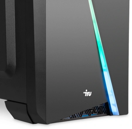 ПК IRU Tactio 310H6GE MT i5 13400F (2.5) 16Gb SSD512Gb RTX3050 6Gb без ОС GbitEth 500W черный (RUS) (2116869)