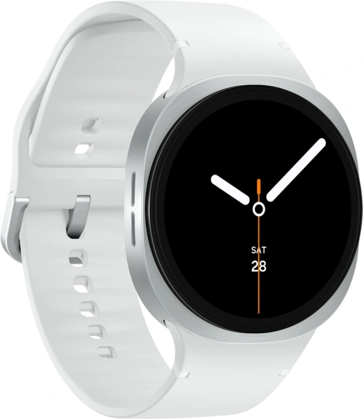 Смарт-часы Samsung Galaxy Watch 8 LTE 44мм 1.47" Super AMOLED корп.серебристый рем.серебристый (SM-L335FZSACAU)