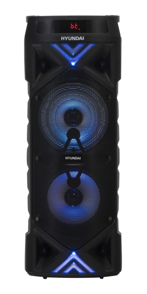 Минисистема Hyundai H-MC180 черный 80Вт FM USB BT SD/MMC