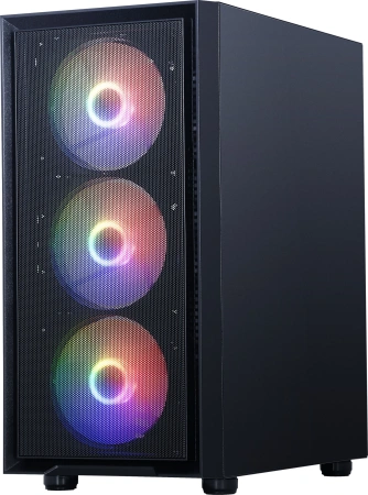 Корпус Accord M203 черный без БП mATX 2xUSB2.0 1xUSB3.0 audio bott PSU