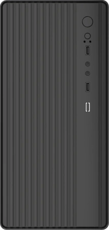 Корпус Accord ACC-M258-01B черный без БП mATX 1x80mm 2xUSB2.0 audio