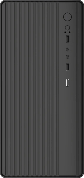 Корпус Accord ACC-M258-01B черный без БП mATX 1x80mm 2xUSB2.0 audio