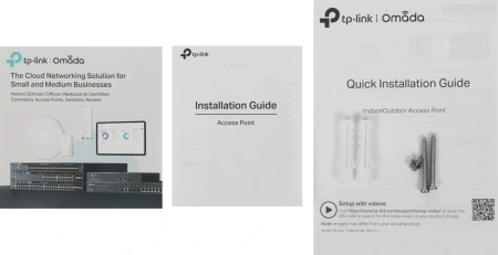 Точка доступа TP-Link Omada EAP623-Outdoor HD AX1800 10/100/1000BASE-TX белый