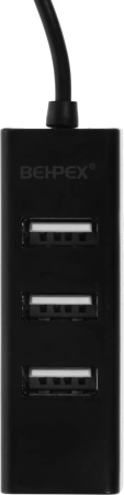 Разветвитель USB 2.0 BPH-1906 4порт. черный