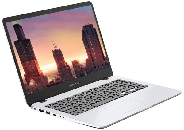 Ноутбук Maibenben M547 Pro Ryzen 7 Pro 4750U 8Gb SSD512Gb AMD Radeon Graphics 15.6" IPS FHD (1920x1080) Linux silver WiFi BT Cam 4450mAh (M5471SB0LSRE1)