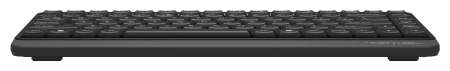 Клавиатура A4Tech FKS11 черный/серый USB (FKS11 GREY) кабель 1.5м