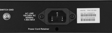 Коммутатор D-Link DGS-1210-10MP/FL (L2) 8x1Гбит/с 2SFP 8PoE+ 130W управляемый
