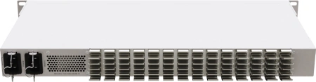 Коммутатор MikroTik CRS326-4C+20G+2Q+RM (L3) 1x100Мбит/с 20x2.5Гбит/с 4xКомбо(10GBase-T/SFP+) 2xQSFP+ управляемый