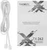 Телефон проводной Texet TX-262 серый