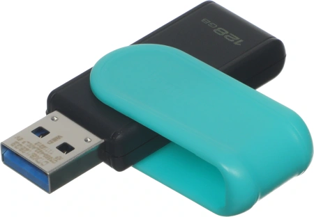Флеш Диск Kingston 128GB DataTraveler Exodia S DTXS/128GB USB3.0 бирюзовый/черный