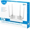 Точка доступа Cudy AP1300D AC1300 10/100/1000BASE-T белый