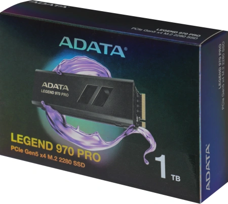 Накопитель SSD A-Data PCIe 5.0 x4 1000GB SLEG-970P-1TCI Legend 970 Pro M.2 2280