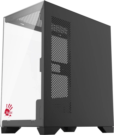 Корпус Bloody BD-CC103 черный без БП mATX 7x120mm 1xUSB2.0 1xUSB3.0 audio bott PSU