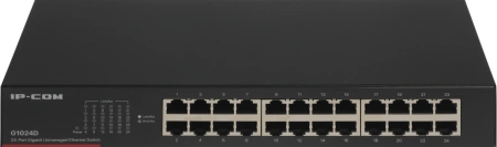 Коммутатор IP-Com G1024D (L2) 24x1Гбит/с неуправляемый