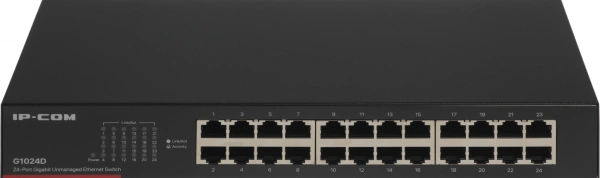 Коммутатор IP-Com G1024D (L2) 24x1Гбит/с неуправляемый