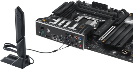 Материнская плата Asus TUF GAMING X870-PLUS WIFI Socket AM5 AMD X870 4xDDR5 ATX AC`97 8ch(7.1) 2.5Gg RAID+HDMI