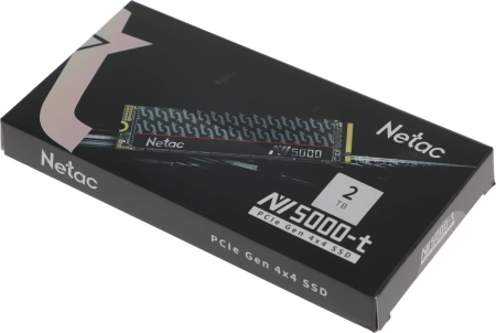 Накопитель SSD Netac PCIe 4.0 x4 2TB NT01NV5000T-2T0-E4X NV5000t M.2 2280
