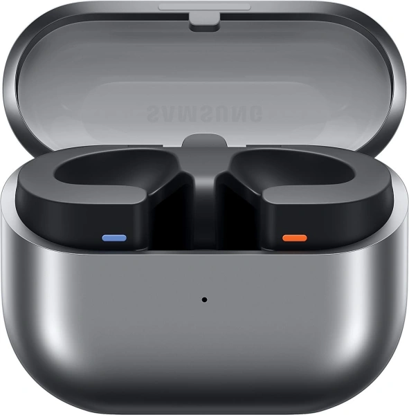 Гарнитура вкладыши Samsung Galaxy Buds 3 серебристый беспроводные bluetooth в ушной раковине (SM-R530NZAACIS)