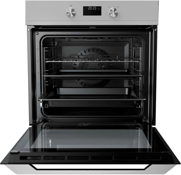 Духовой шкаф Электрический Haier HOQ-K5AAN3GG серый/серебристый