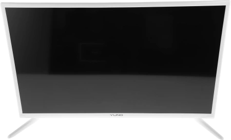 Телевизор LED Yuno 31.5" ULM-32TCSW1135 белый HD 60Hz DVB-T DVB-T2 DVB-C DVB-S DVB-S2 USB (RUS)