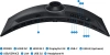 Монитор Samsung 49" ViewFinity S9 S49C950UAIXCI черный VA LED 32:9 HDMI M/M матовая HAS Piv 350cd 178гр/178гр 5120x1440 120Hz DP DQ USB 15.6кг