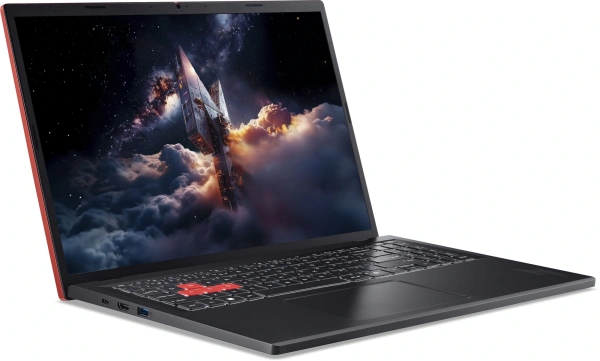 Ноутбук Acer Nitro Lite 16 NL16-71G-51L6 Core i5 13420H 16Gb SSD512Gb NVIDIA GeForce RTX4050 6Gb 16" IPS WUXGA (1920x1200) без ОС black WiFi BT Cam (NH.DAEEX.002)