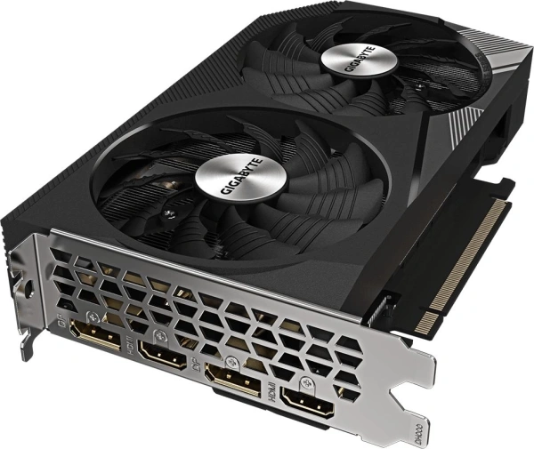 Видеокарта Gigabyte PCI-E 4.0 GV-N3060GAMING OC-8GD 2.0 NVIDIA GeForce RTX 3060 8Gb 128bit GDDR6 1807/15000 HDMIx2 DPx2 HDCP Ret