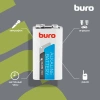Батарея Buro Alkaline 6LR61 9V (1шт) блистер