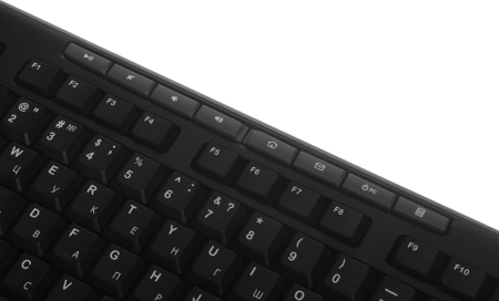 Клавиатура + мышь Logitech MK270 клав:черный мышь:черный USB беспроводная Multimedia (920-004518)