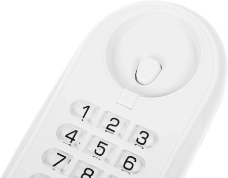 Телефон проводной Texet TX-236 серый