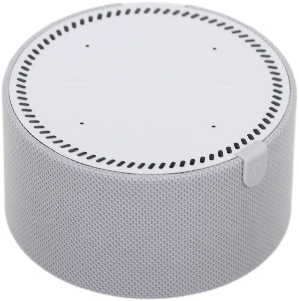 Умная колонка Yandex Станция Мини с часами Алиса серый 10W 1.0 BT 10м (YNDX-00020G)