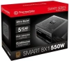 Блок питания Thermaltake ATX 550W Smart BX1 SE 80+ bronze (20+4pin) APFC 120mm fan color LED 6xSATA RTL