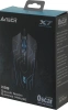 Мышь A4Tech X89 Maze черный оптическая 2400dpi USB 8but (X89 (MAZE))