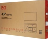 Телевизор LED BQ 43" 43FS38B Frameless черный FULL HD 60Hz DVB-T DVB-T2 DVB-C USB WiFi Smart TV (RUS)