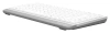 Клавиатура A4Tech FKS11 белый/серый USB (FKS11 WHITE) кабель 1.5м