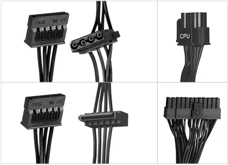 Блок питания KingPrice ATX 400W KPPSU400 (20+4pin) 120mm fan 3xSATA RTL