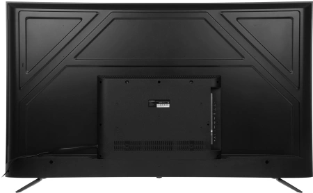 Телевизор LED Hyundai 65" H-LED65BU7100 WebOS Frameless Metal серый/серый 4K Ultra HD 60Hz MEMC DVB-T DVB-T2 DVB-C DVB-S DVB-S2 USB WiFi Smart TV