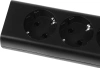 Сетевой фильтр Philips CHP2145BB/51 3м (4 розетки) черный (коробка)