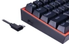 Клавиатура Redragon Fizz механическая черный USB Multimedia for gamer LED (72595) кабель 1.8м