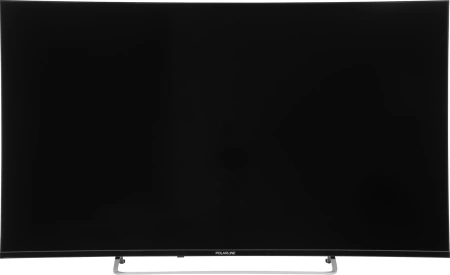 Телевизор QLED PolarLine 50" 50PQ71STC-SM черный/серебристый 4K Ultra HD 60Hz DVB-T DVB-T2 DVB-C DVB-S2 USB WiFi Smart TV (RUS)