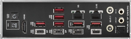 Материнская плата Asus ROG CROSSHAIR X870E HERO Socket AM5 AMD X870E 4xDDR5 ATX AC`97 8ch(7.1) 5Gigabit + 2.5Gigabit Ethernet RAID+HDMI