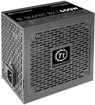 Блок питания Thermaltake ATX 650W Smart BX1 SE 80+ bronze (20+4pin) APFC 120mm fan color LED 6xSATA RTL