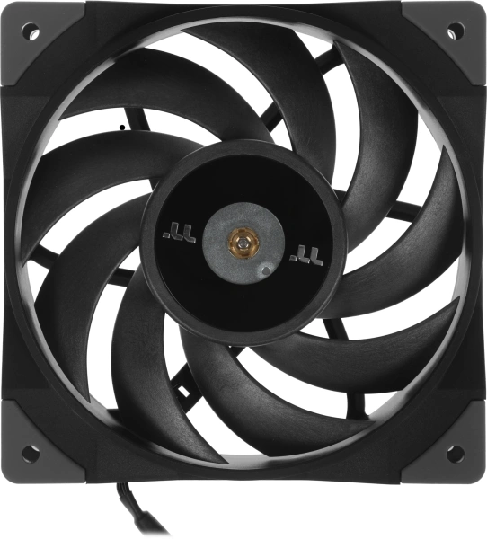 Вентилятор для корпуса Thermaltake Toughfan 12 120х120x25 черный 4-pin 22.3дБ (CL-F117-PL12BL-A) Ret