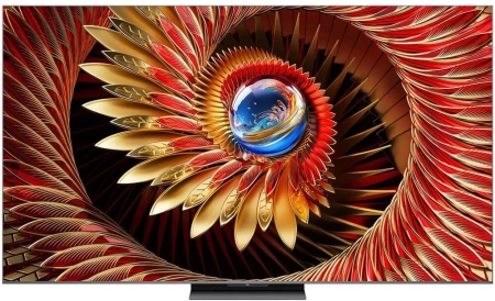 Телевизор LED TCL 65" 65C8K QD-Mini LED Frameless черный 4K Ultra HD 144Hz DVB-T DVB-T2 DVB-C DVB-S DVB-S2 USB WiFi Smart TV