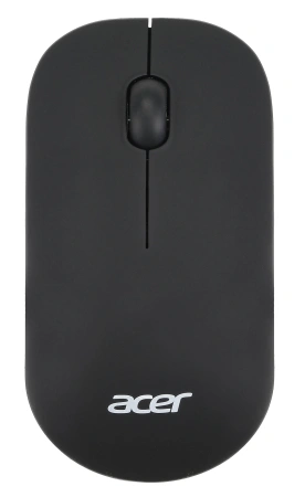 Клавиатура + мышь Acer OKR030 клав:черный мышь:черный USB беспроводная slim Multimedia (ZL.KBDEE.005)